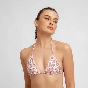 Black bough bikini top - Martini Top - XL - Swim Top - String Top